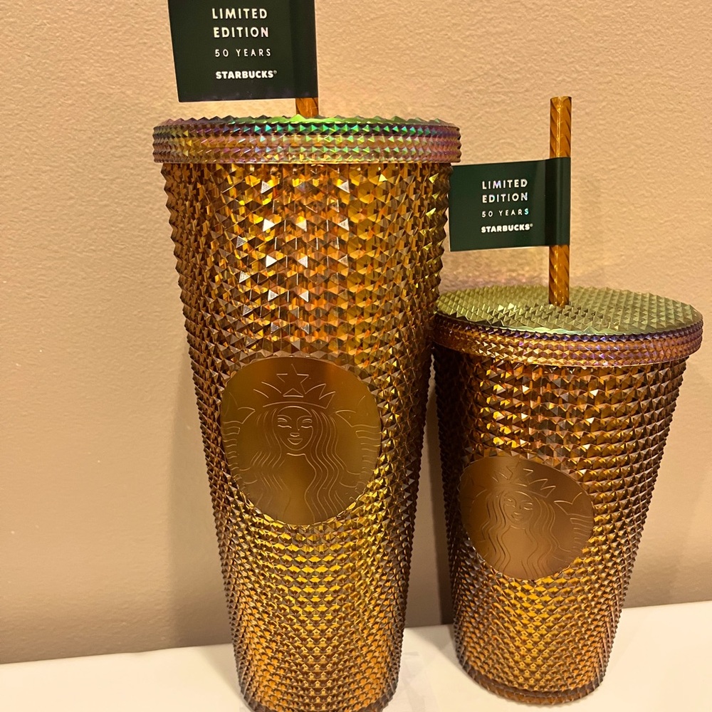 Starbucks Limited Edition honeycomb studded tumbler